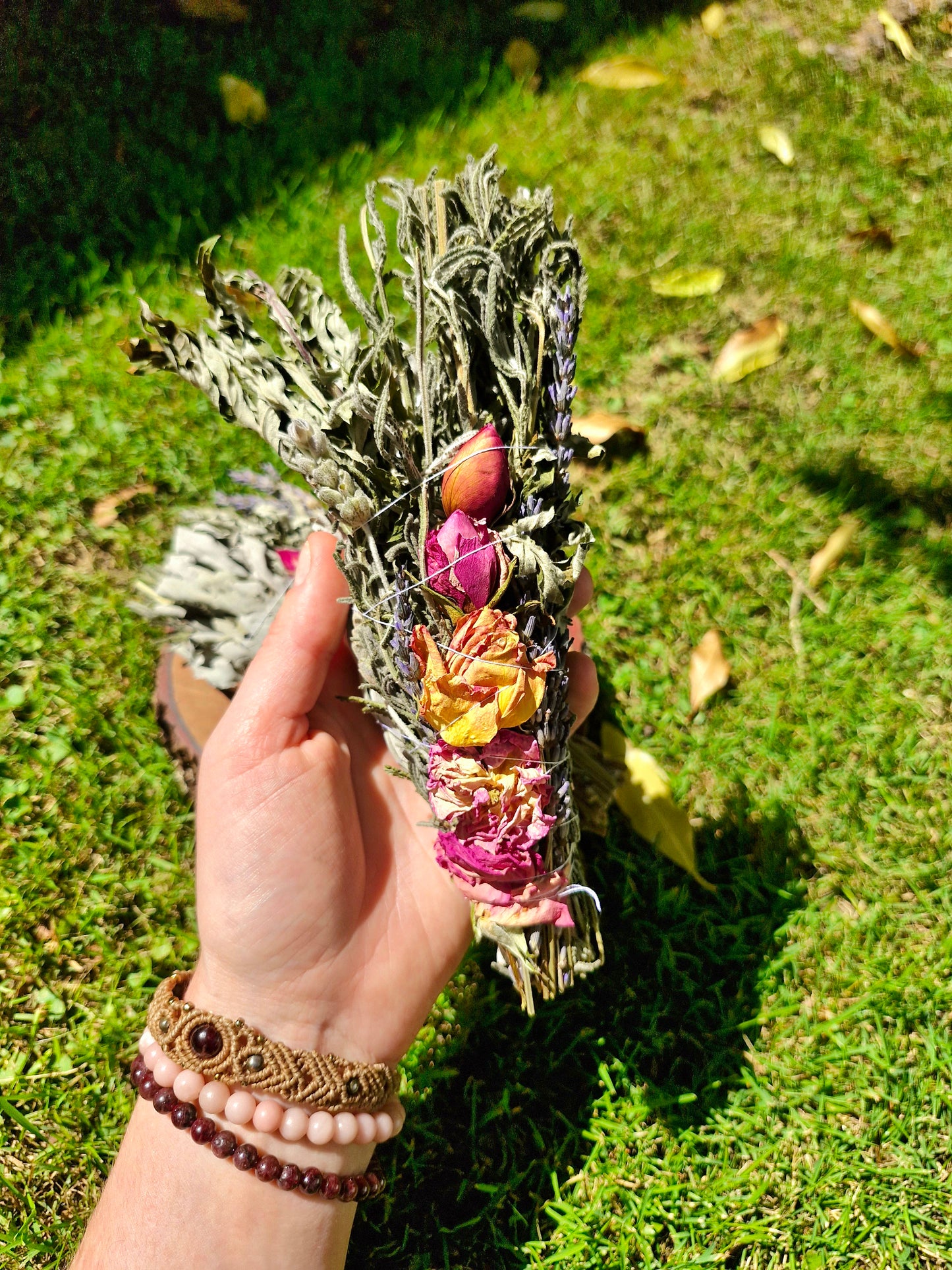 Organic Herbal Sage Smudge Wand