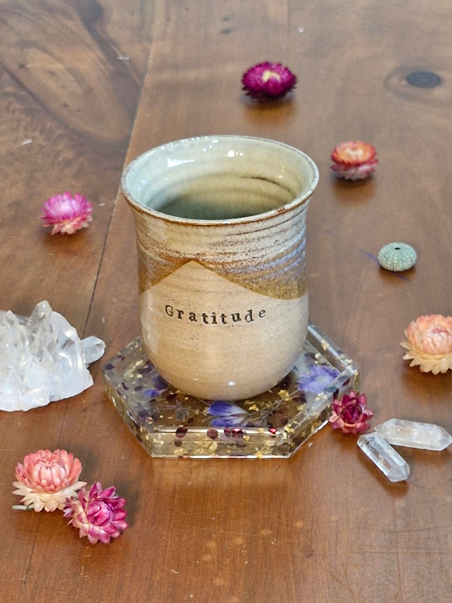 'Gratitude' Keep cup - small