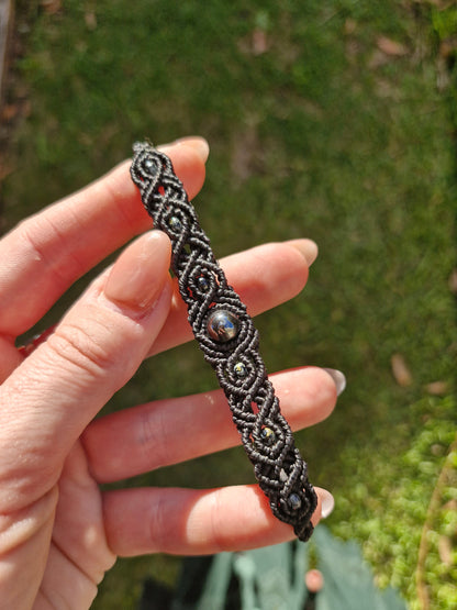 Hematite - Grounding - Crystal Friendship bracelet, anklet