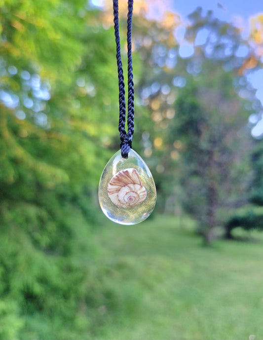 Spiral Shell pendant