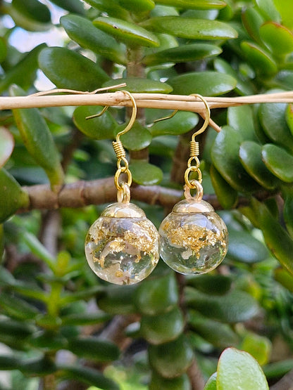 Manuka Flower Earrings (gold)