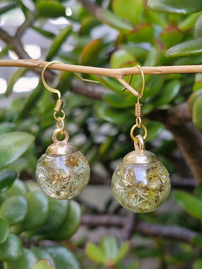 Magic Manuka and Moss Earrings